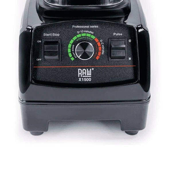 RAW Blender X 1500 Schwarz 2.0 PS 1.2 L 1500 W RAWX1500.B by Raw Blende color Svart