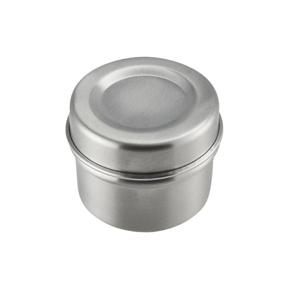 Lurch Dressingdose / Snackbox aus Edelstahl Ø 56x48 mm LU240939 by LURch color Svart