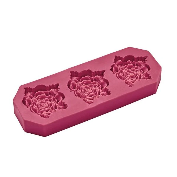 Lurch FlexiForm Dekorationsform Rose Medium 45 mm LU87008 by LURch color Svart