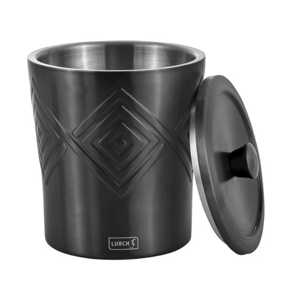 Lurch Eiseimer 1500 ml, Smokey Grey LU240795 by LURch color Svart
