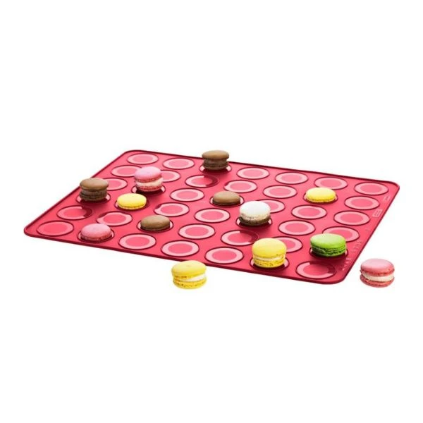 Lurch Macaron-Backmatte aus Silikon LU83020 by LURch color Svart