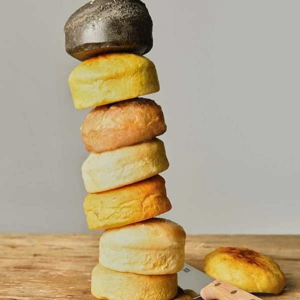 Lurch Flexiform Burger Buns 6er Ø10 cm LU85081 by LURch color Svart