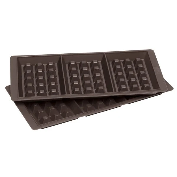 Lurch FlexiForm Waffelform 2er-Set LU85084 by LURch color Svart
