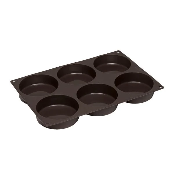 Lurch Flexiform Burger Buns 6er Ø 8,5 cm LU85086 by LURch color Svart