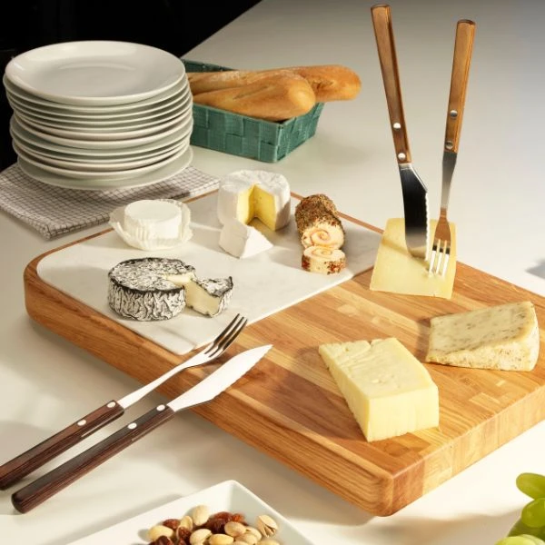 Legnoart Grand Cheese Place Käse- und Schneidebrett 500x340x40 mm LECP10XL by Legnoart color Svart