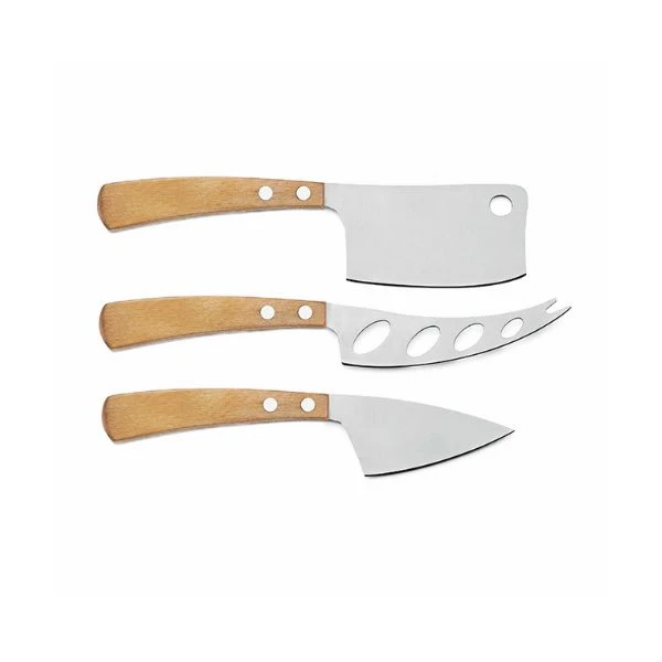 Legnoart CACIO Käsemesser-Set, 3-teilig, helles Holz LECK100L by Legnoart color Svart