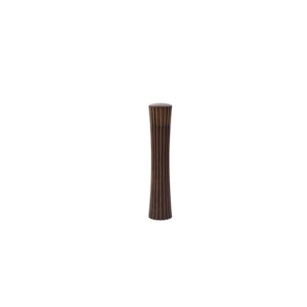 Legnoart PLEATS Salz-/Pfeffermühle Keramikmahlwerk Small Dunkle Esche LESCDL by Legnoart color Svart