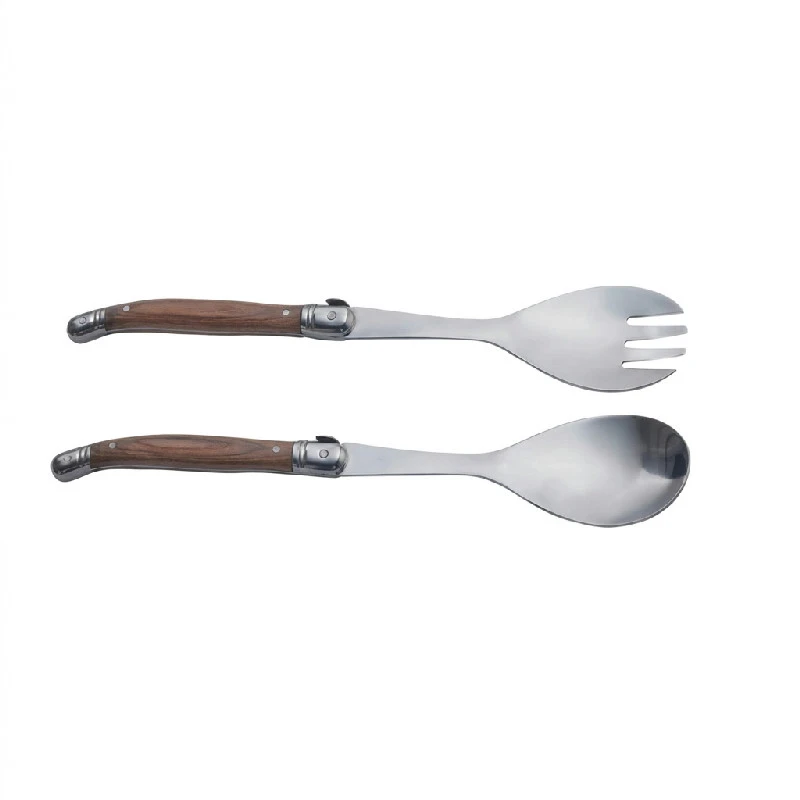 Legnoart Salatbesteck 2-tlg., Helles Buchenholz, 145x405 mm LERSS by Legnoart color Svart