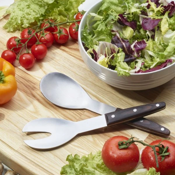 Legnoart CAESAR'S JOY Salatbesteck, Edelstahl LESA1 by Legnoart color Svart