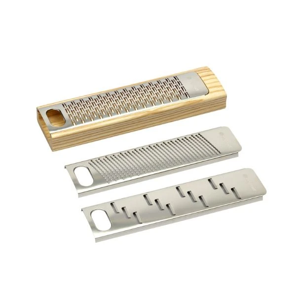 Legnoart GRATTA Multireibe mit 3 Klingen – Helle Esche LEAG1SET by Legnoart color Svart