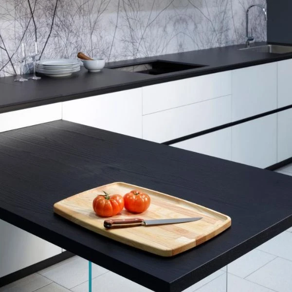 Legnoart DORSO DURO Schneidebrett Esche, geneigt - XL LEDDXL by Legnoart color Svart