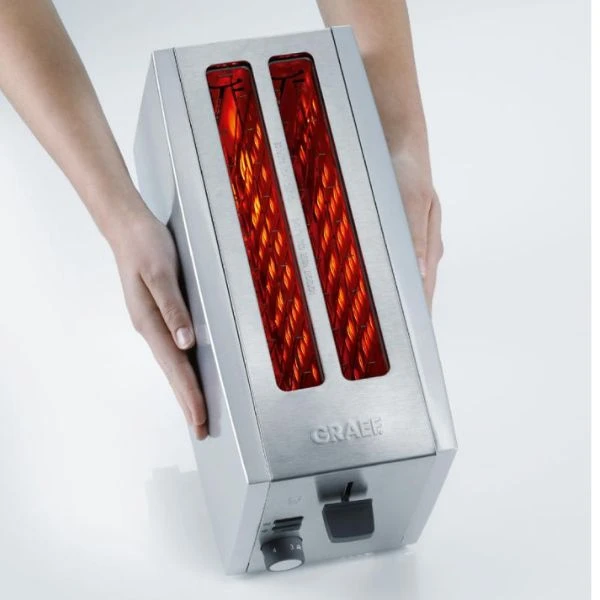 Graef Toaster TO100 - 4 Scheiben GRTO100EU by Graef color Svart
