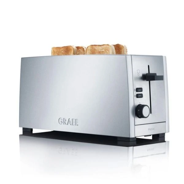 Graef Toaster TO100 - 4 Scheiben GRTO100EU by Graef color Svart