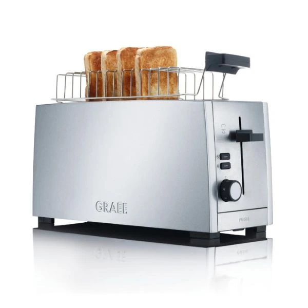 Graef Toaster TO100 - 4 Scheiben GRTO100EU by Graef color Svart
