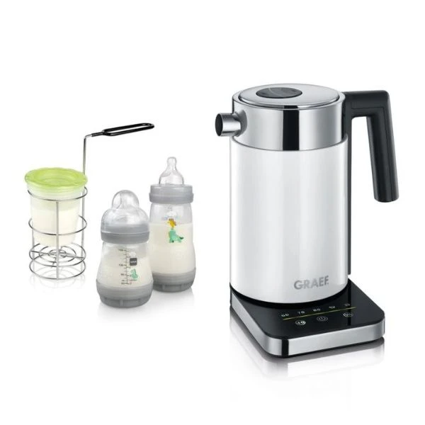 Graef Wasserkocher Vapo WK501 1 L Weiß GRWK501EU by Graef color Svart