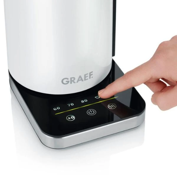 Graef Wasserkocher Vapo WK501 1 L Weiß GRWK501EU by Graef color Svart