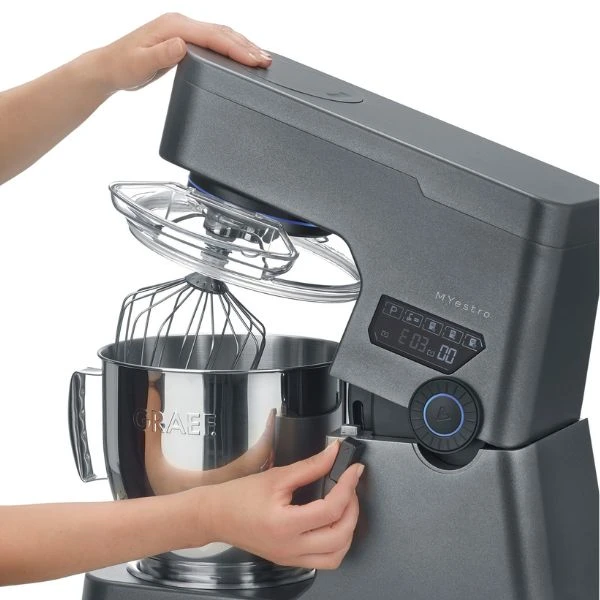 Graef Küchenmaschine Grau 7 L 800 Watt GRKM7016EU by Graef color Svart