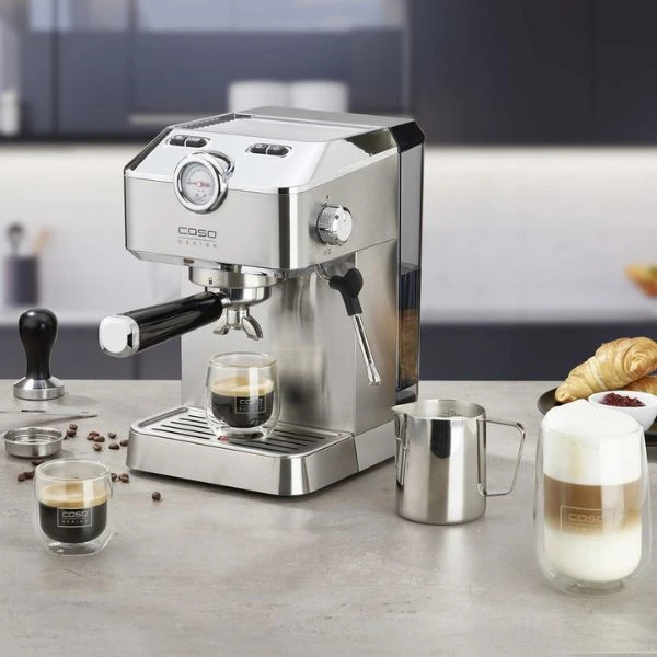 Caso Espressomaschine Gourmet CS1820 by CASO color Svart