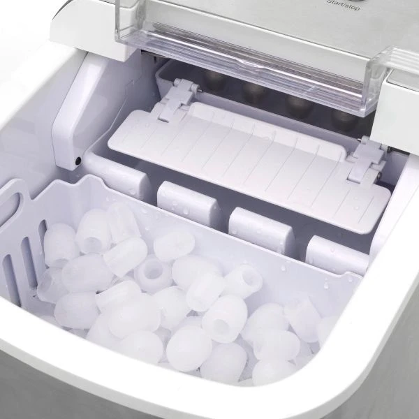 Caso IceChef PRO Eiswürfelmaschine – 2 Eiswürfelgrößen CS3302 by CASO color Svart