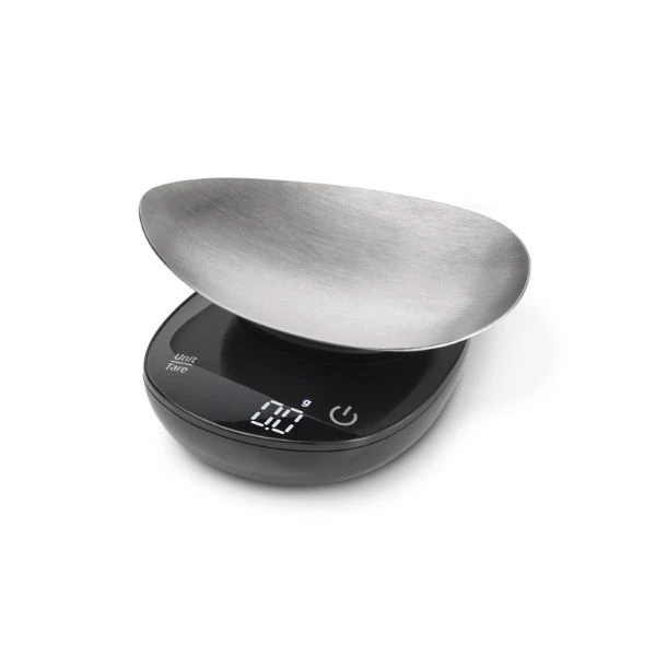 Caso FinoCompact Mini-Präzisionswaage 0,1 g - 500 g Edelstahl CS3201 by CASO color Svart
