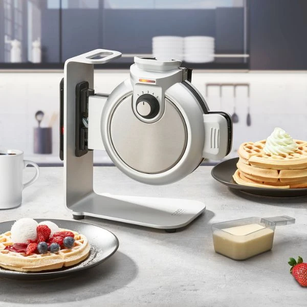 Caso WaffleUp Waffeleisen für belgische Waffeln CS2932 by CASO color Svart
