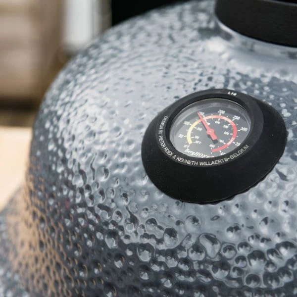 BergHOFF RON Keramik-BBQ-Kamado-Grill 40 cm (16") Grau BH2415706 by BergHOFF color Svart