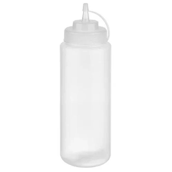 Quetschflasche mit Tülle transparent 102 cl 22040099 by APS color Helder