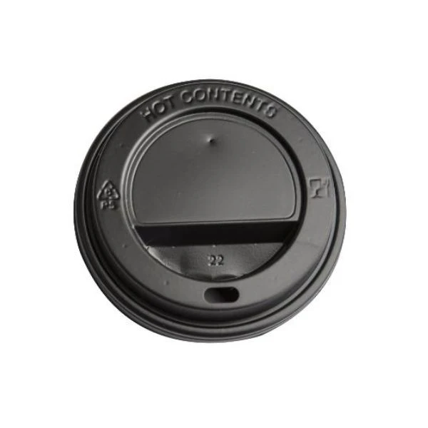 Multiline Trinkdeckel aus Kunststoff für Kaffeebecher Schwarz ML110104 by Multiline color Svart