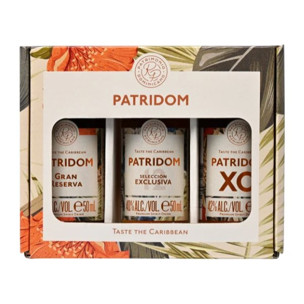 Patridom Rum Geschenkbox 3x5cl RP110 by Patridom color Svart
