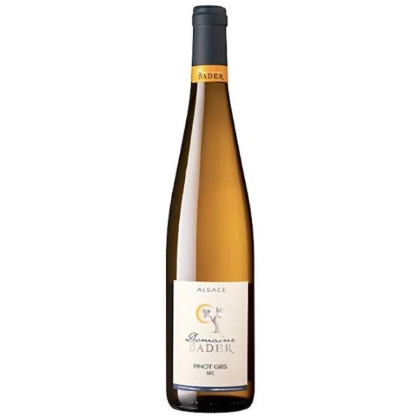 Domaine Bader Alsace Pinot Gris 2021 505121 by Domaine Bader color Svart