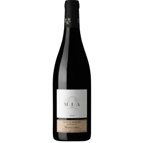 MERCUREY CLOS DE LA MARCHE 2019 500919 by DOMAINE MIA color Svart