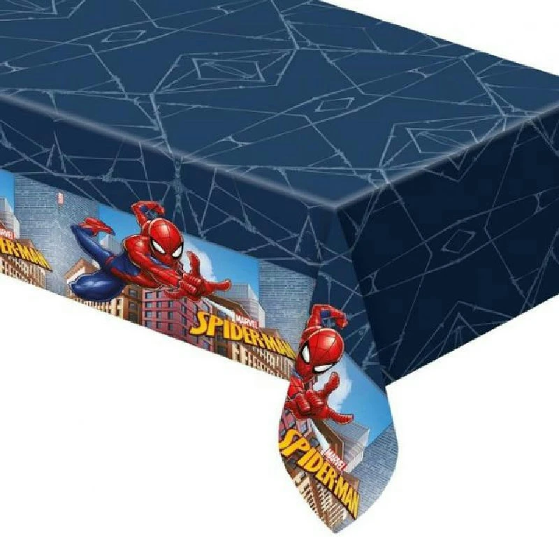 Plastiktischdecke "Spiderman Kriminalfighter" 120x180 cm 93866 by Godan color Svart