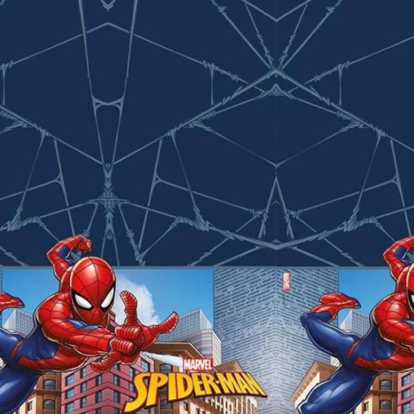 Plastiktischdecke "Spiderman Kriminalfighter" 120x180 cm 93866 by Godan color Svart