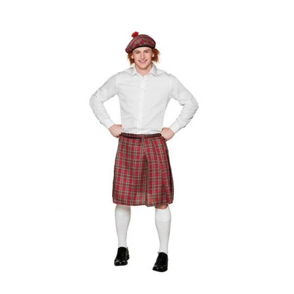 Schottenkilt Mr. Tartan rot 81224 by Godan color Svart