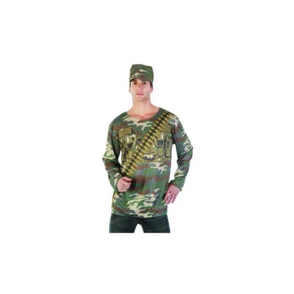 Voksenkostume Soldat Größe 56 SDRK-LU044/56 by Godan color Svart