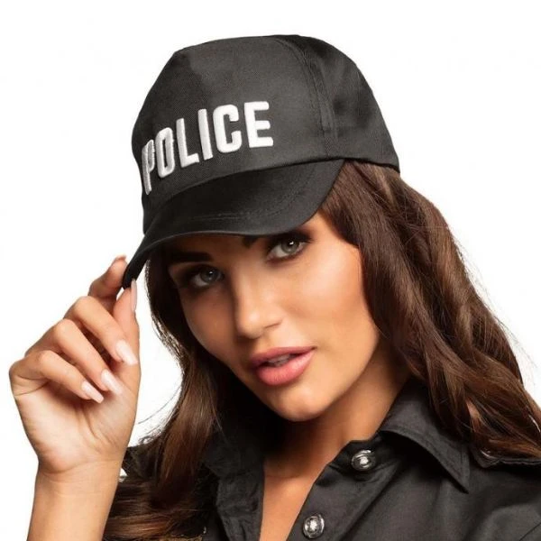 Polizeimütze Schwarz 97046 by Godan color Svart