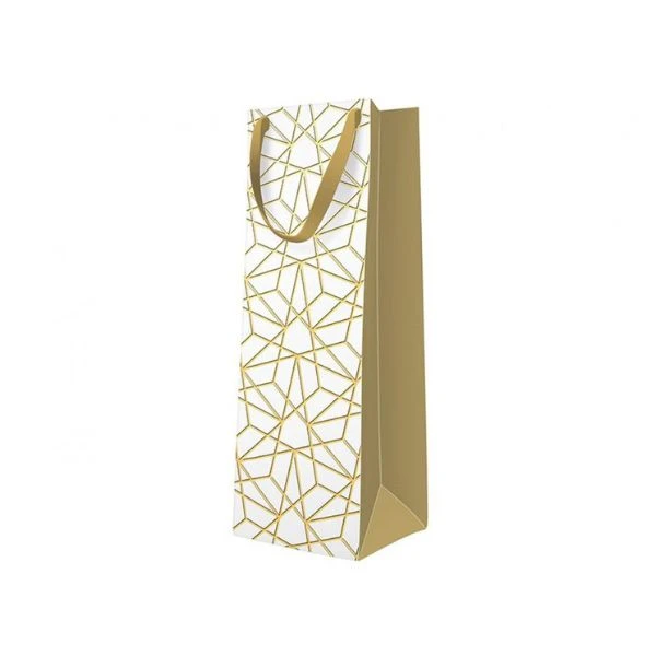 PAW LUXURY MESH Geschenk-Flaschenbeutel AGB1023304 by Godan color Svart