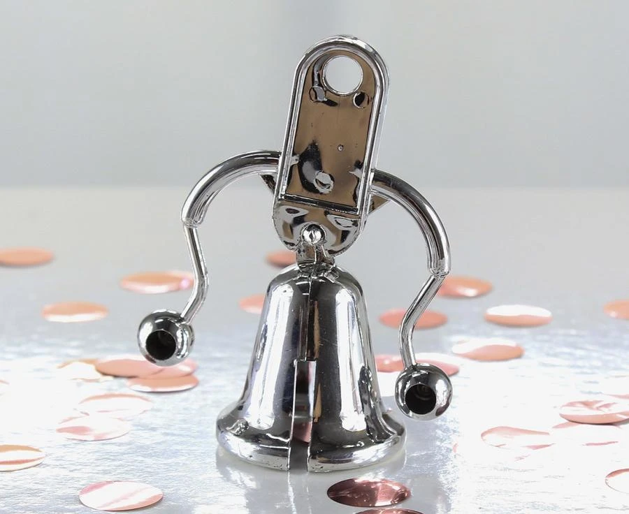 Hochzeitsglocke - Weiße Kissing Bell W0318 by Godan color Svart