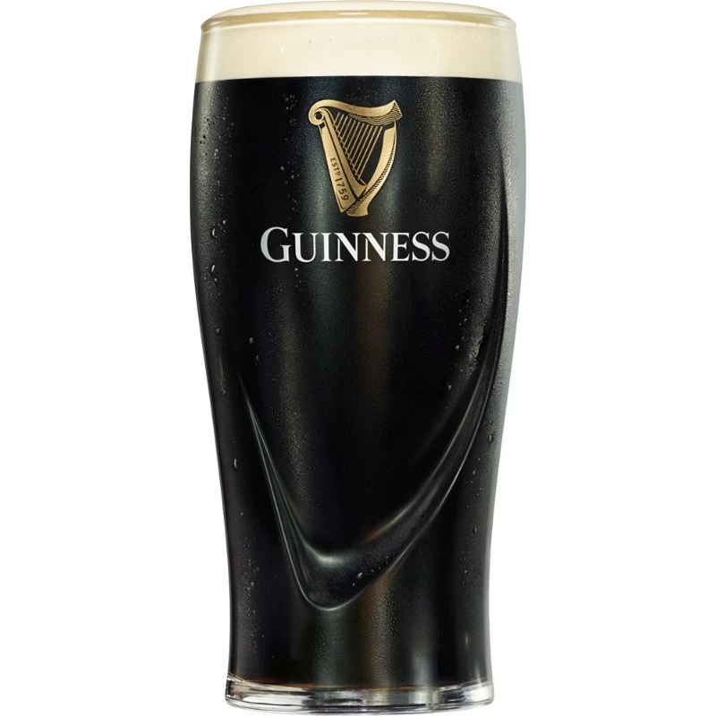 Guinness Pint Bierglas 56cl 802160 by GUINNESS color Svart