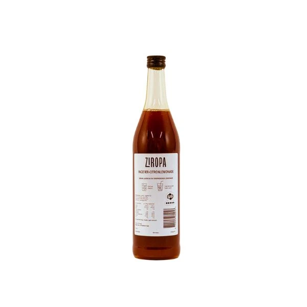 Ziropa Dänische Ingwer-Zitronen-Limonade 70 cl 61340 by Ziropa color Svart