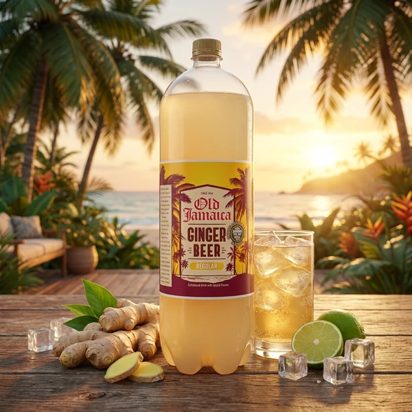 Old Jamaica Ginger Beer 2L PET 3015 by Old Jamaica color Svart