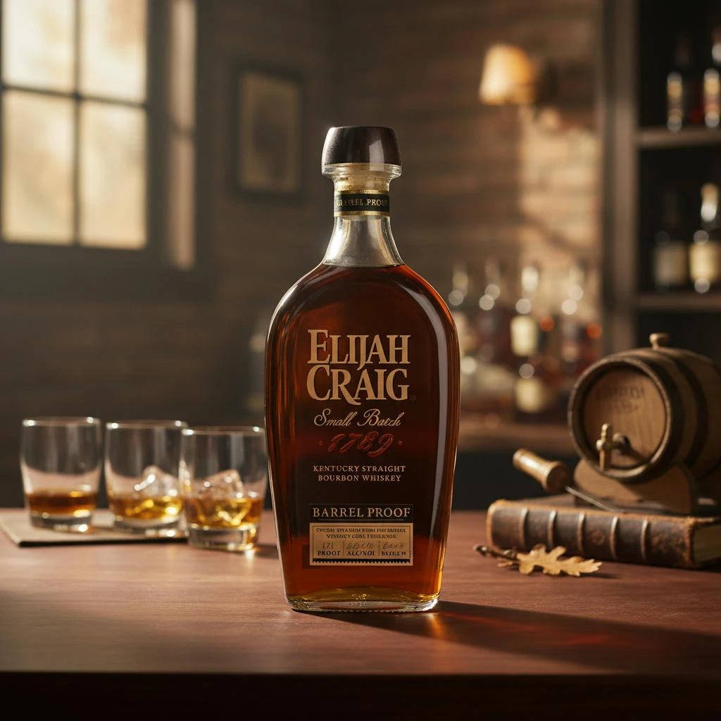 Elijah Craig Barrel Proof 12 Jahre Whiskey 70 cl 11021 by ELIJAHCRAI color Svart
