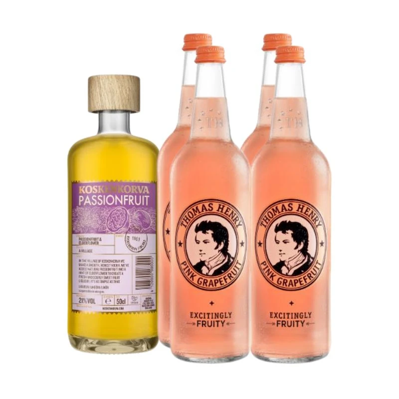 Tropischer Tango - Getränkepaket Koskenkorva9 by Barlife color Svart