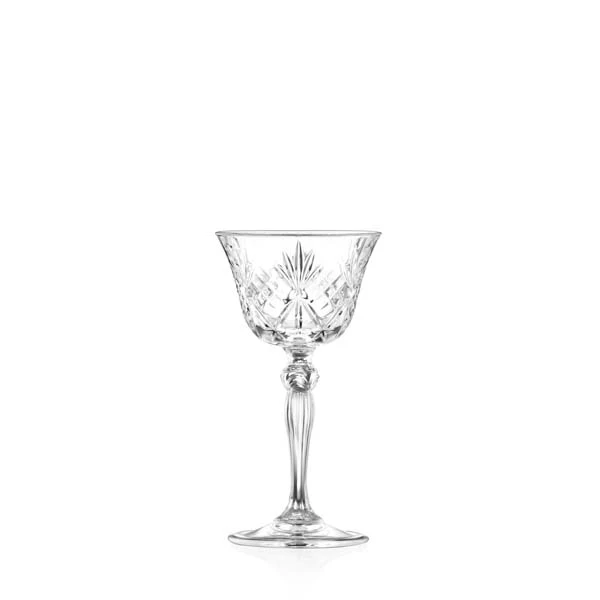 RCR Melodia Coupette 16 cl 6er-Set Glas0775 by RCR Glas color Svart