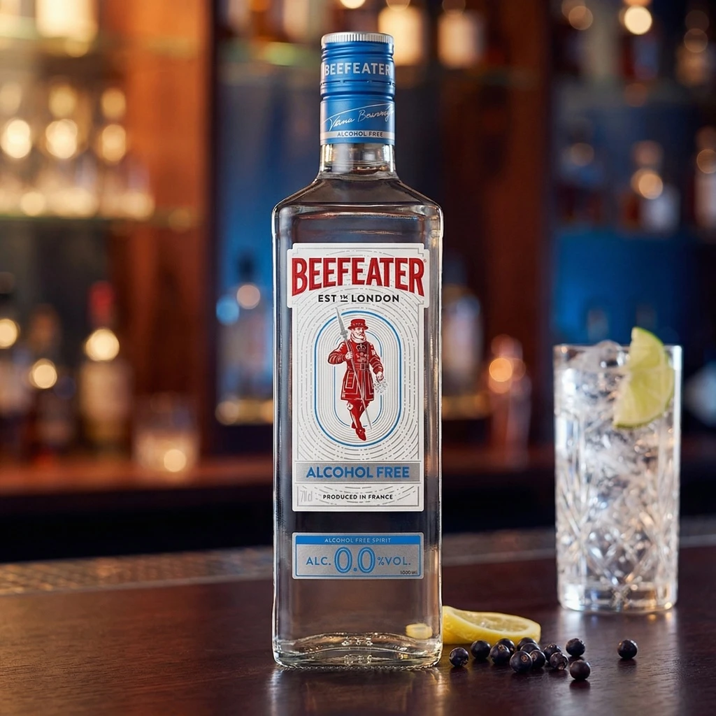 Beefeater Gin 0,0% alkoholfrei FL 70 51682 by BEEFEATER color Svart