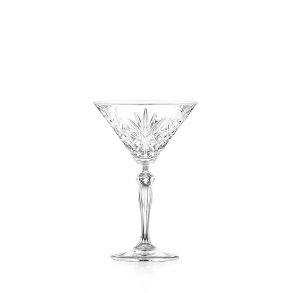 RCR Melodia Martiniglas 21 cl 6er-Set Glas0776 by RCR Glas color Svart