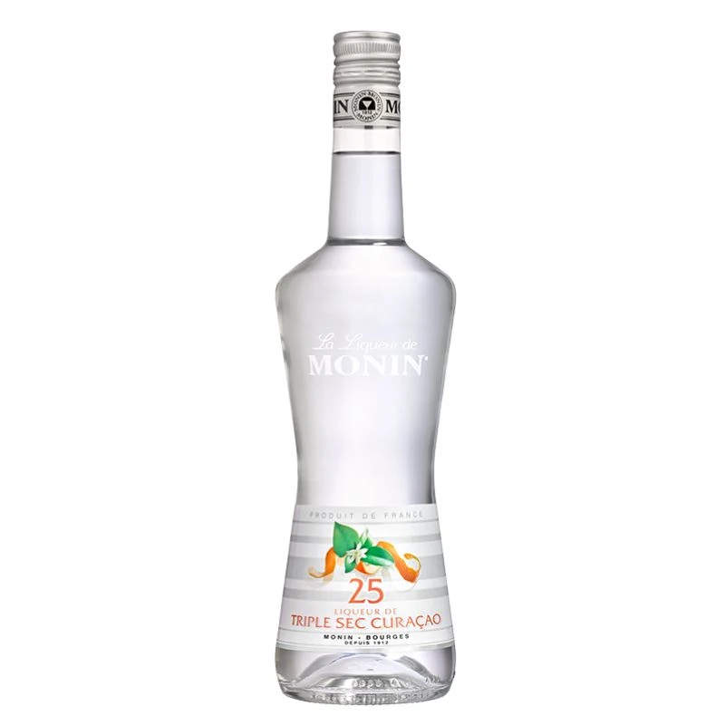Monin Likör Curacao Triple Sec FL 70 63608 by MONIN color Svart