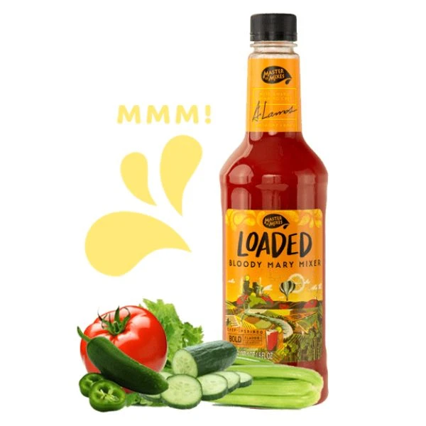 Master Of Mixes Bloody Mary Loaded Mixer FL 100 MOM-BloodyMaryLoad by Master Of Mixes color Svart