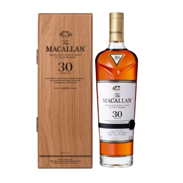 Macallan Sherry Oak 30 YO Single Malt 10012737 by MACALLAN color Svart