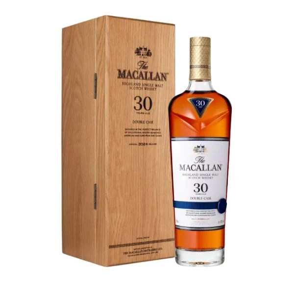 Macallan Double Cask 30 YO Highland Single Malt FL 70 10012644 by MACALLAN color Svart
